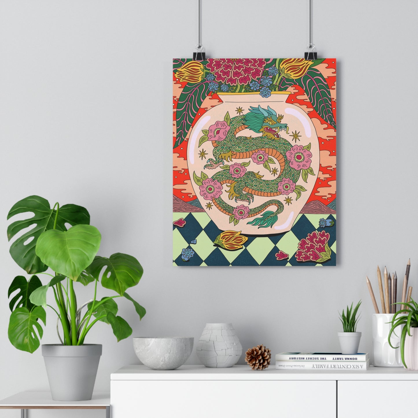 Year of the Dragon (Illustration) — Giclée Art Print