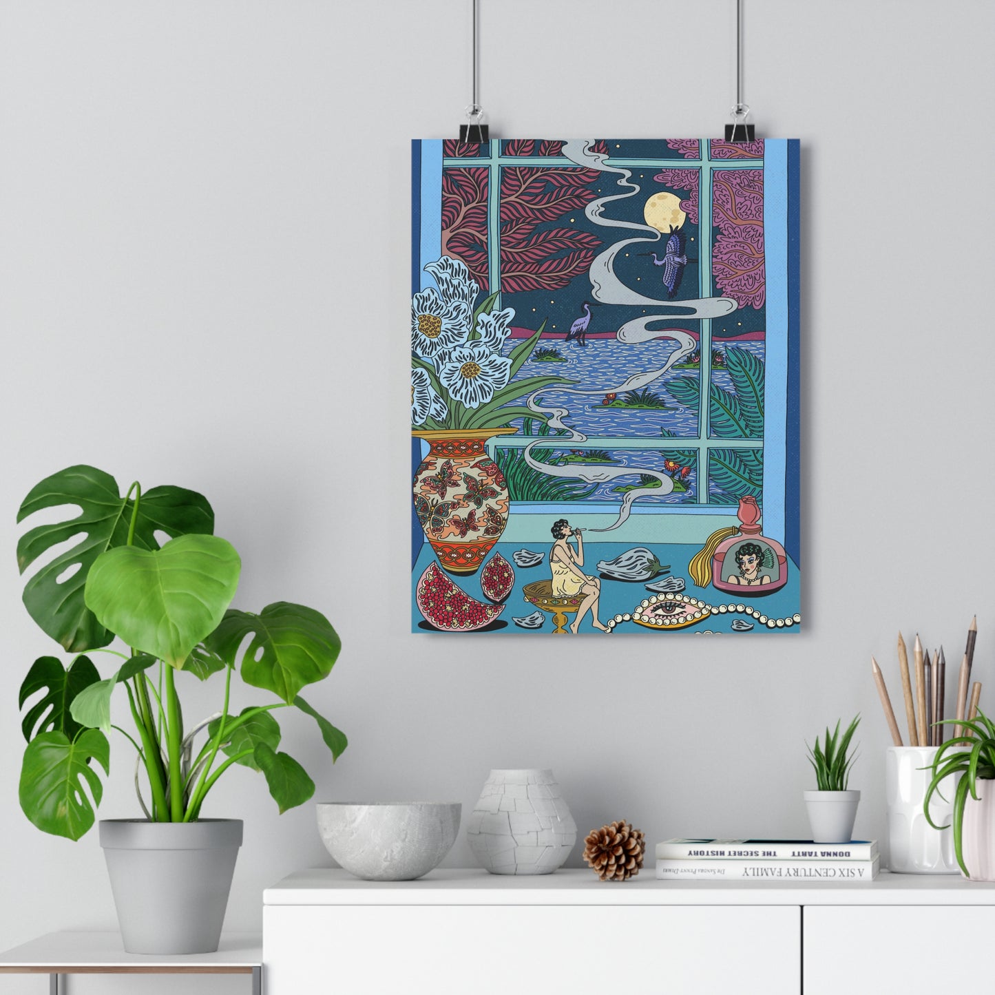 In My Room (Illustration) — Giclée Art Print