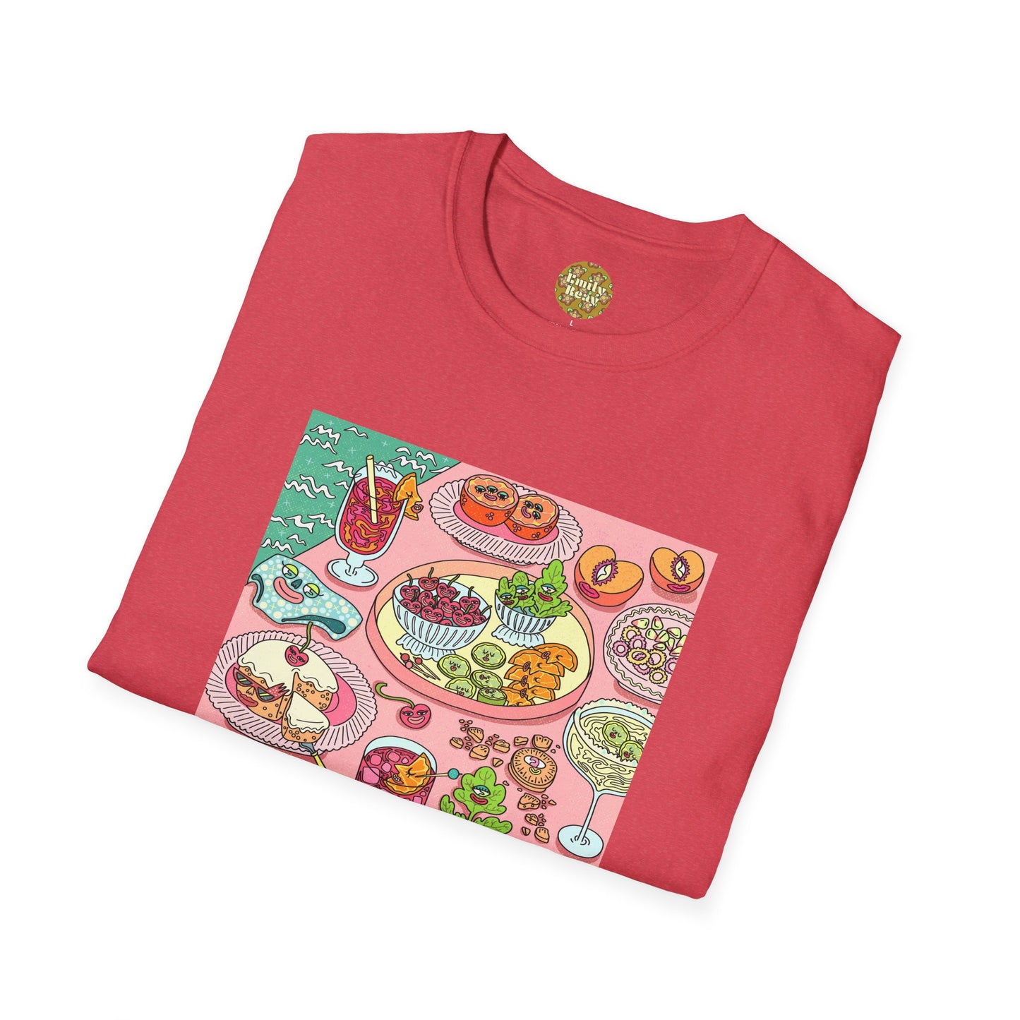 Poolside Picnic - Unisex Softstyle T-Shirt