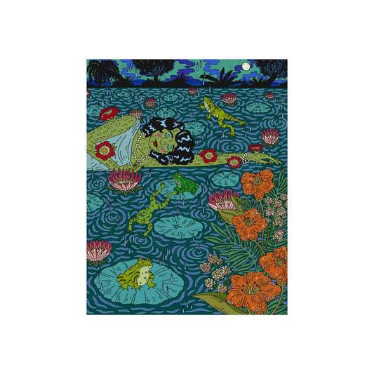 Frogs (Illustration) — Giclée Art Print