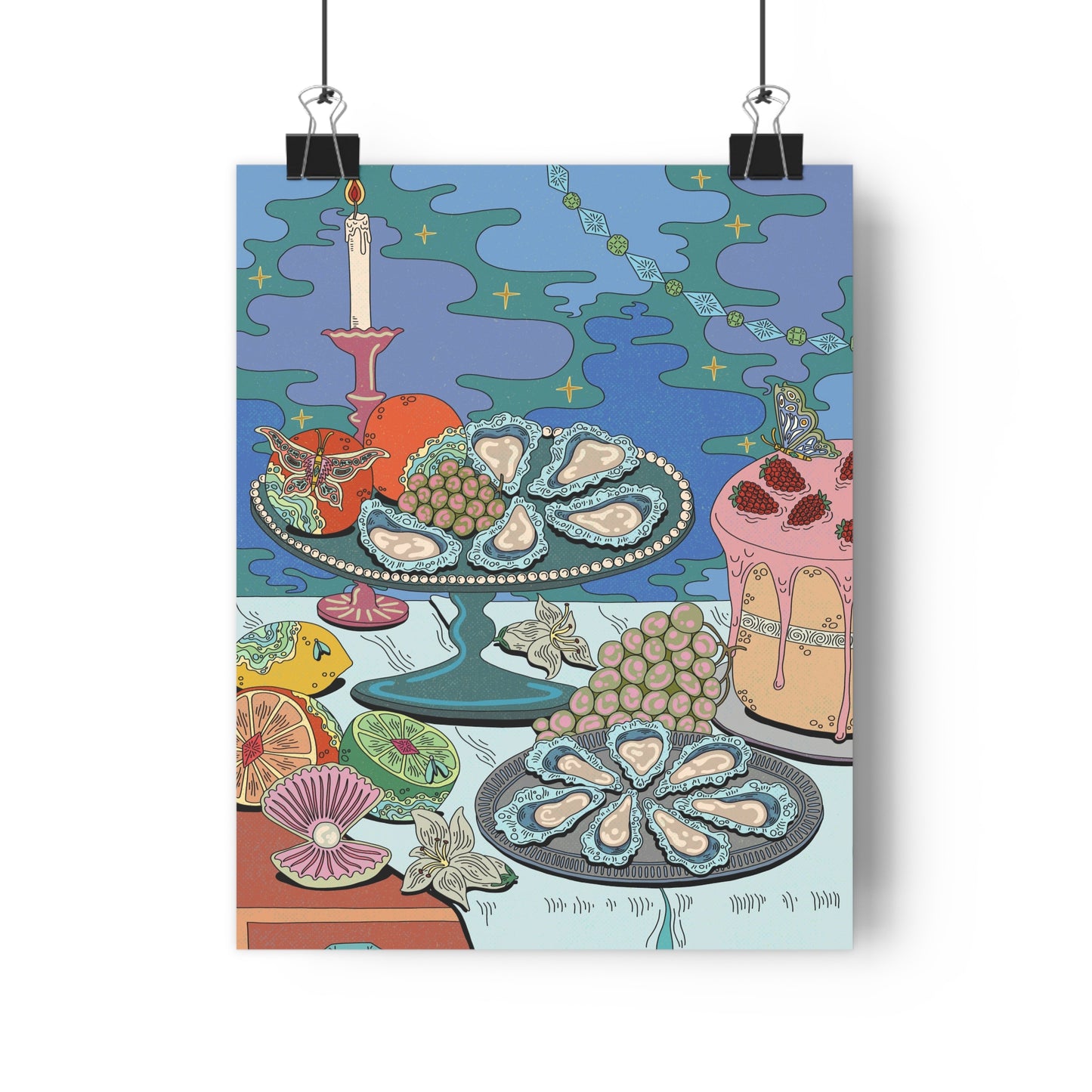 La Mer (Illustration) — Giclée Art Print