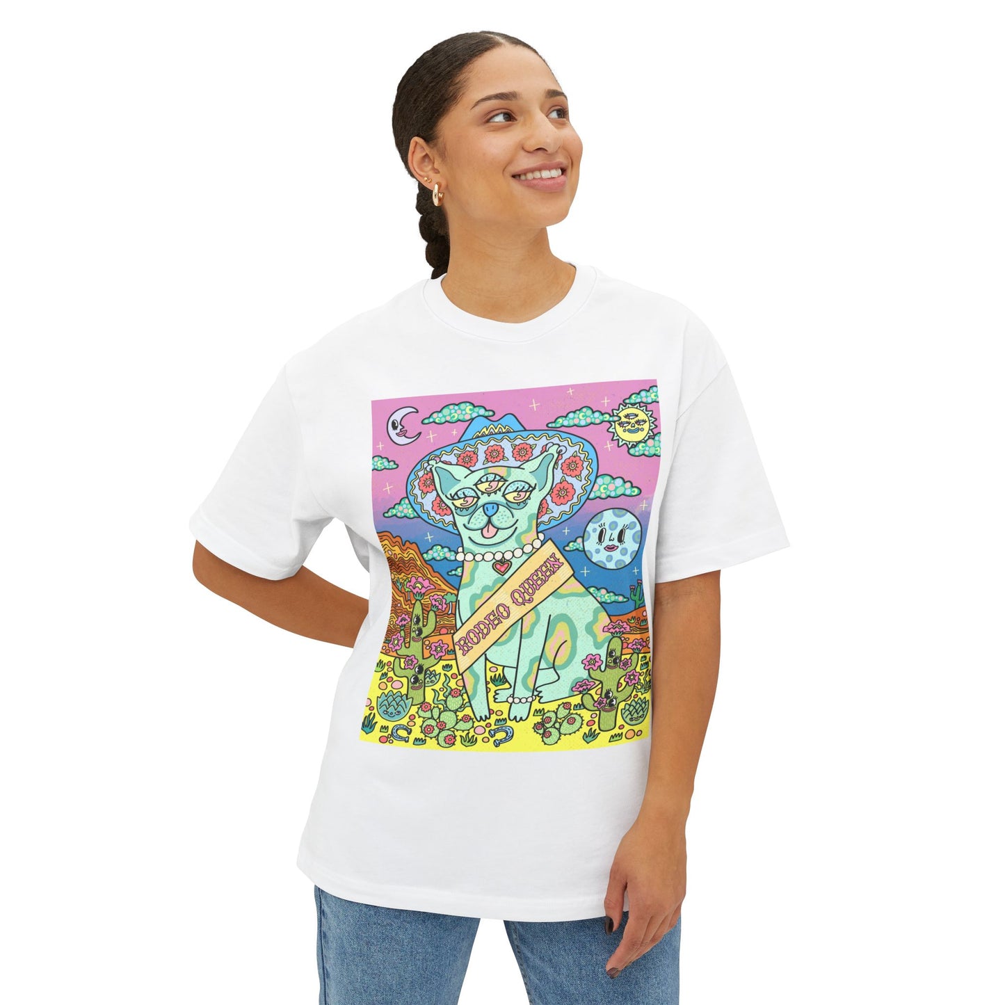 Rodeo Queen - Unisex Oversized Boxy Tee