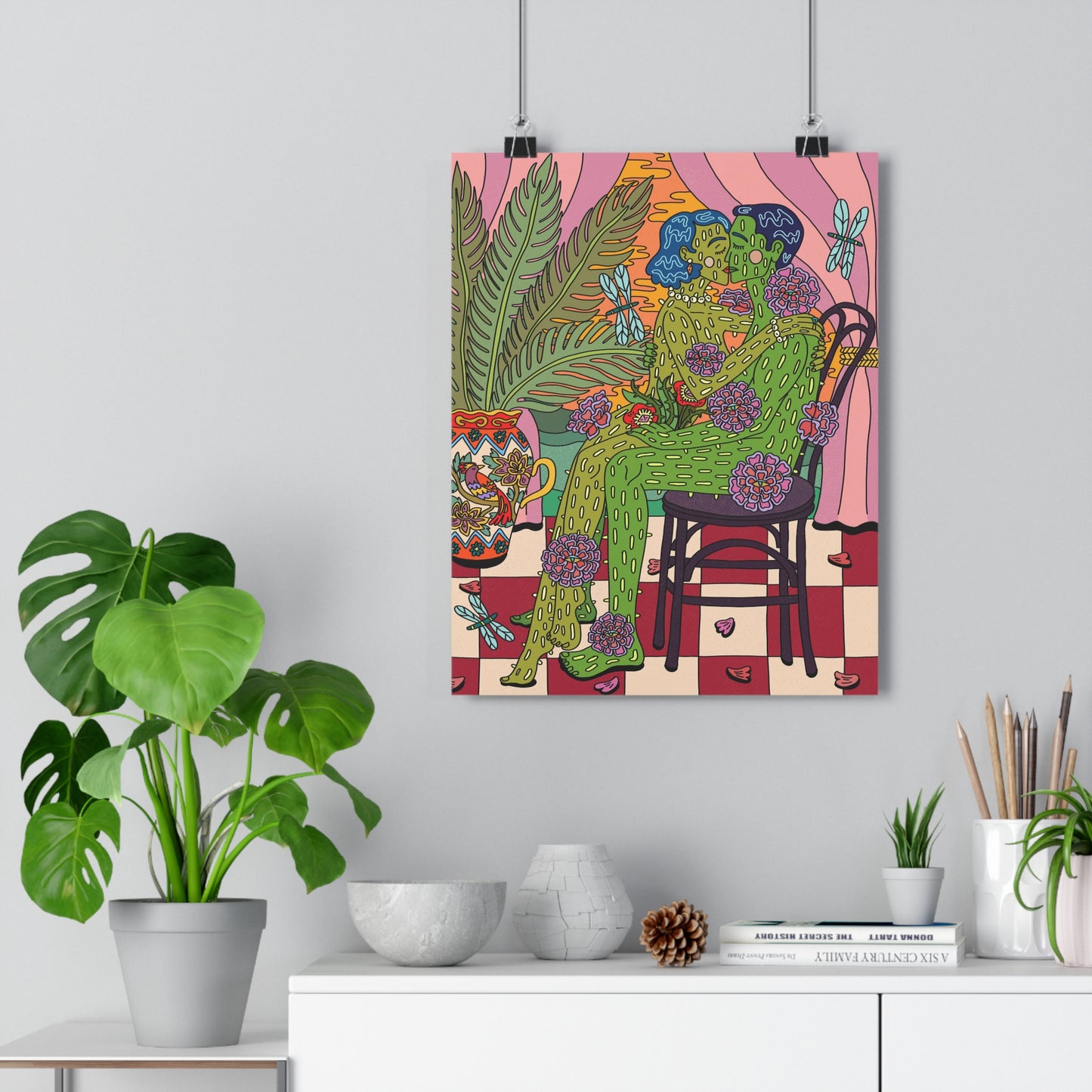 Wish You Were Here (Illustration) — Giclée Art Print