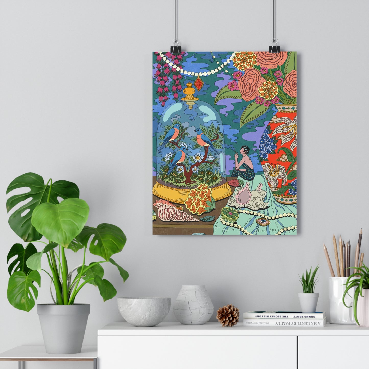 Sunday Morning (Illustration) — Giclée Art Print