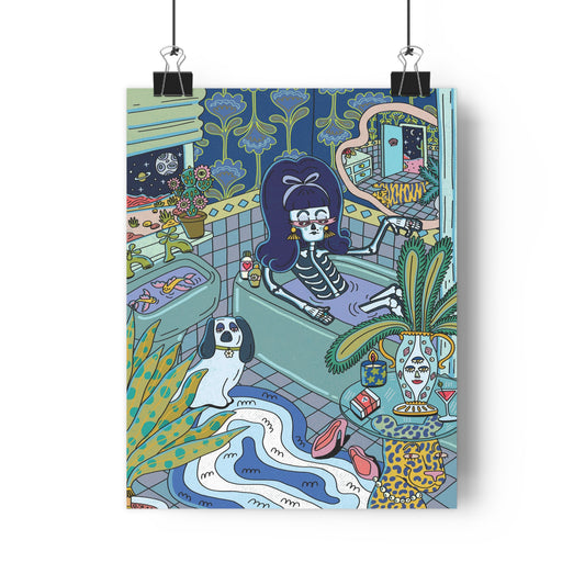 Moonlight (Illustration) — Giclée Art Print