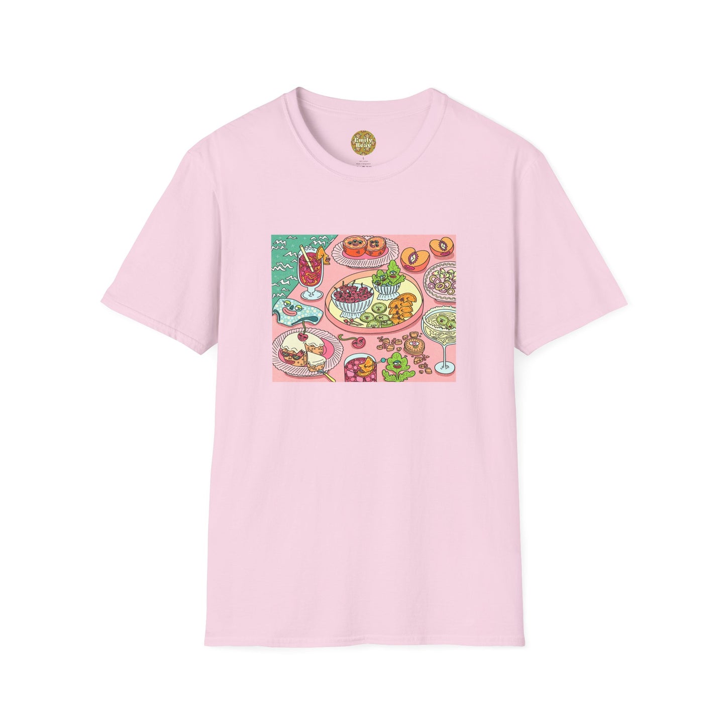 Poolside Picnic - Unisex Softstyle T-Shirt