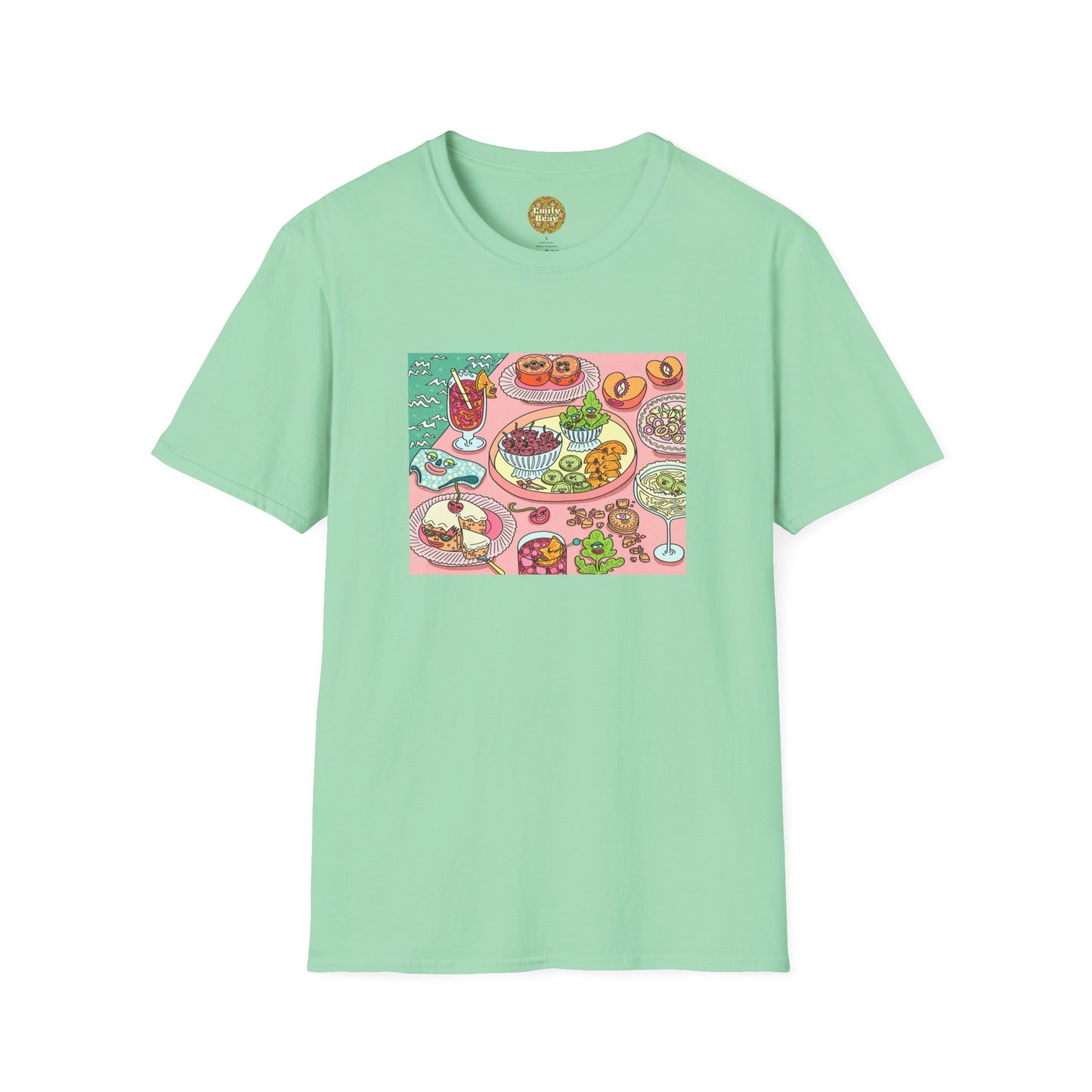Poolside Picnic - Unisex Softstyle T-Shirt