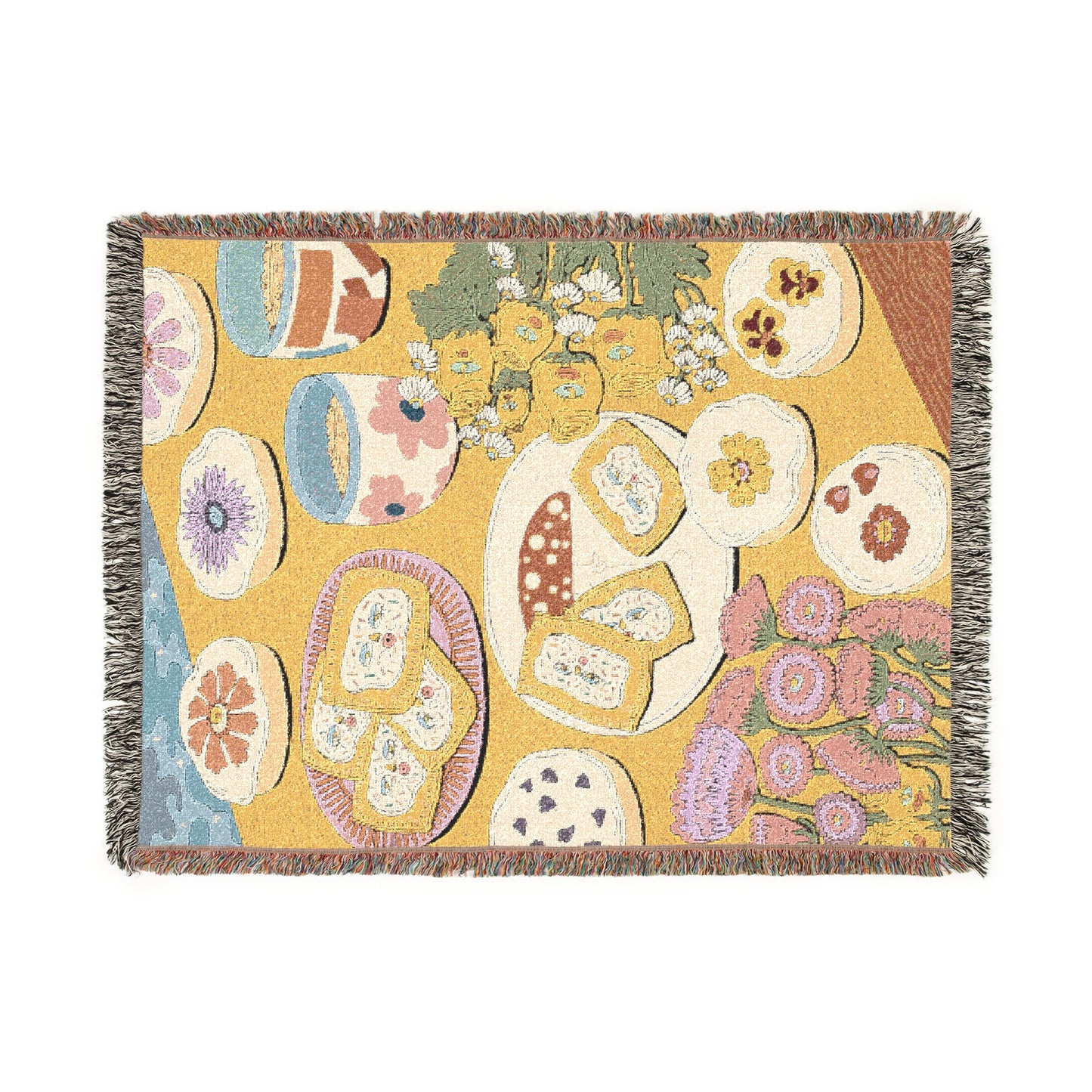 Sweet, Sweet Breakfast - Cozy Woven Blanket