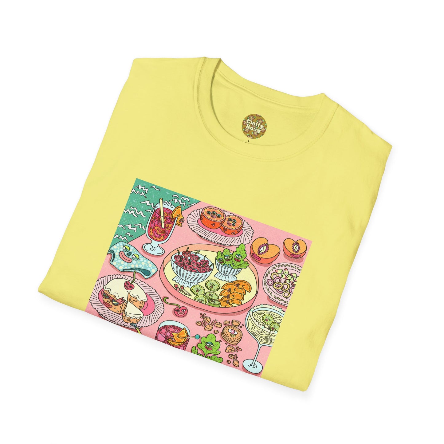 Poolside Picnic - Unisex Softstyle T-Shirt