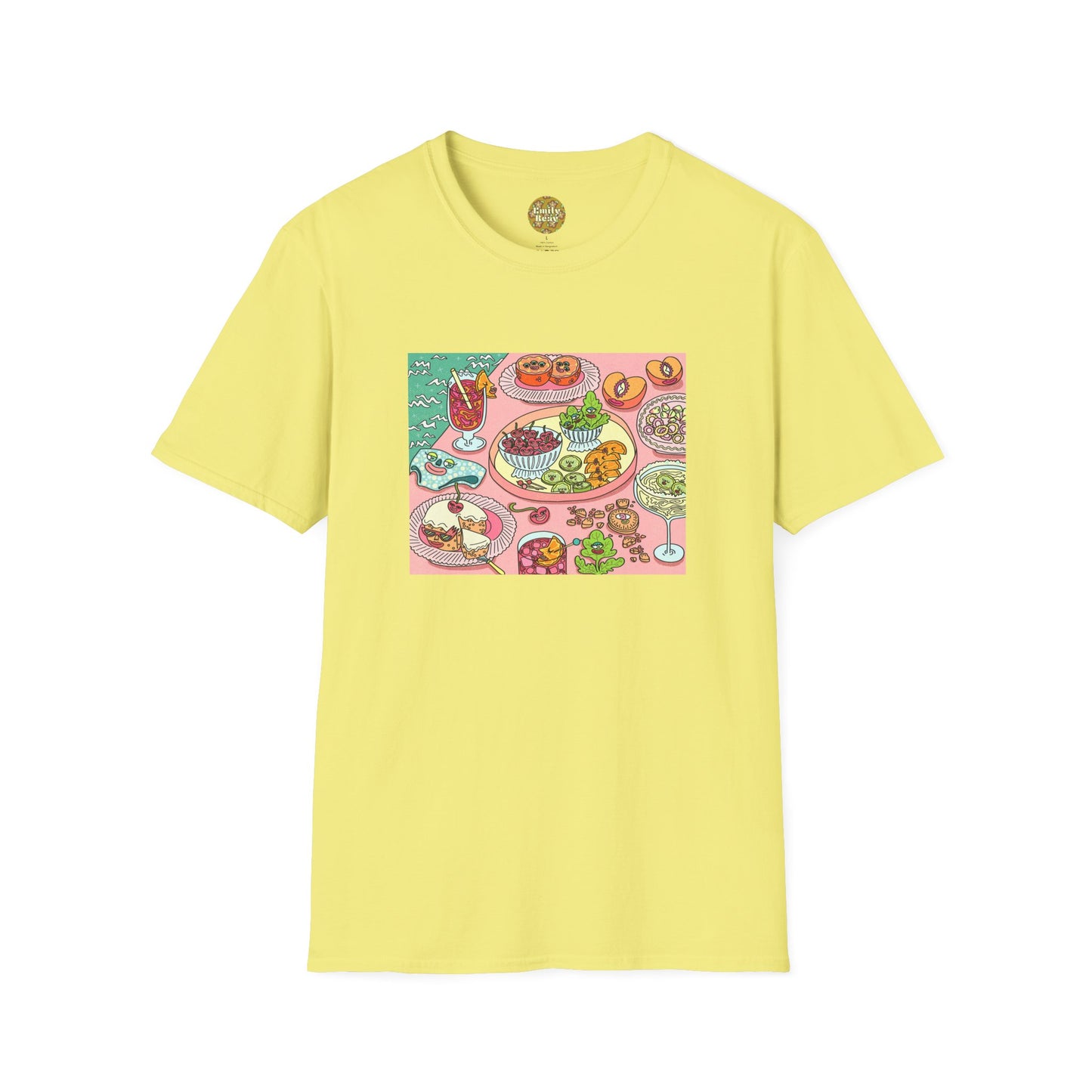 Poolside Picnic - Unisex Softstyle T-Shirt
