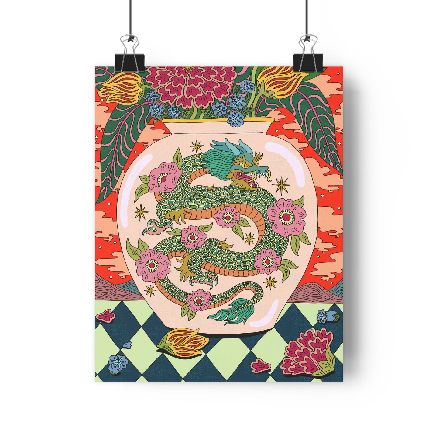 Year of the Dragon (Illustration) — Giclée Art Print