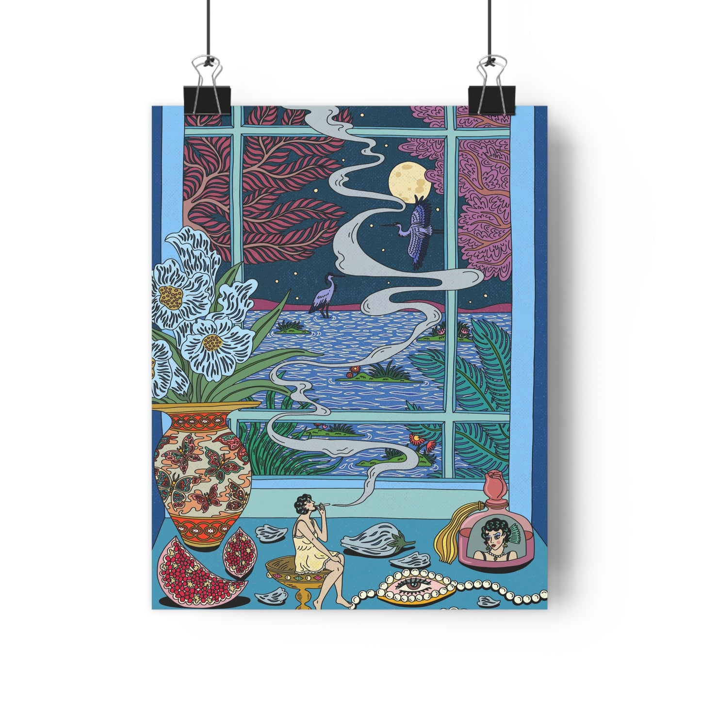 In My Room (Illustration) — Giclée Art Print