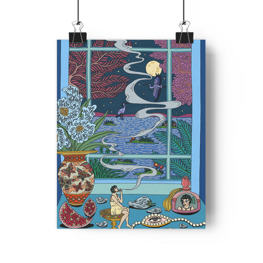 In My Room (Illustration) — Giclée Art Print