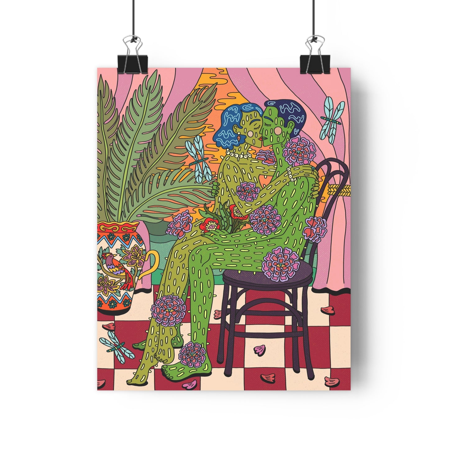 Wish You Were Here (Illustration) — Giclée Art Print