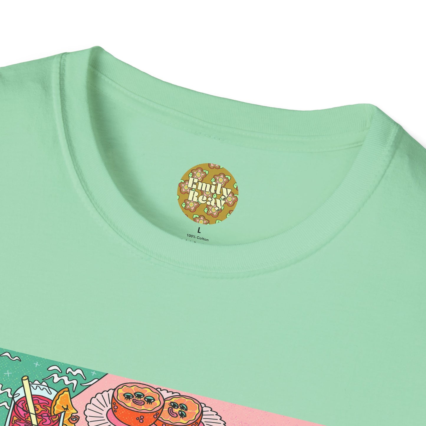 Poolside Picnic - Unisex Softstyle T-Shirt