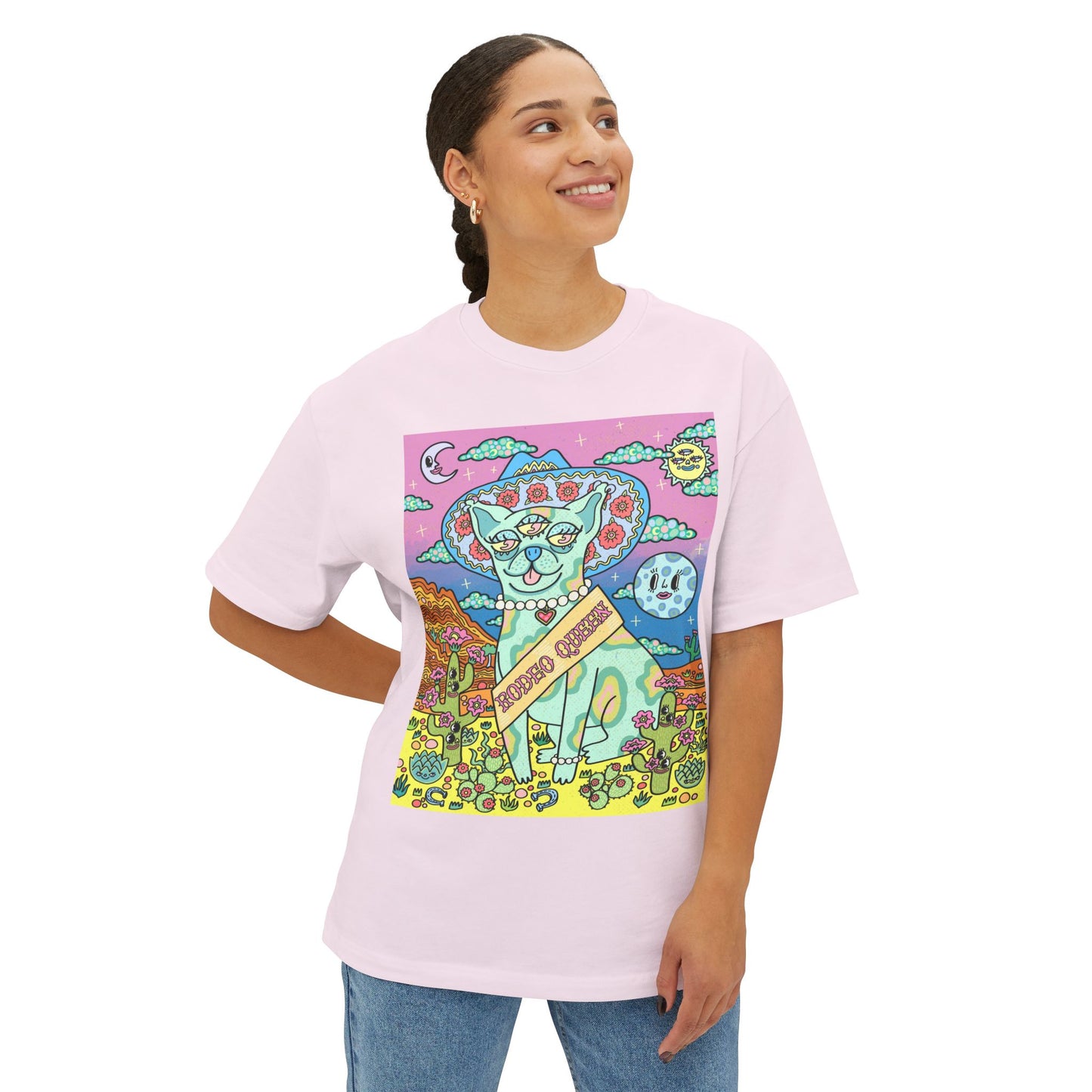 Rodeo Queen - Unisex Oversized Boxy Tee