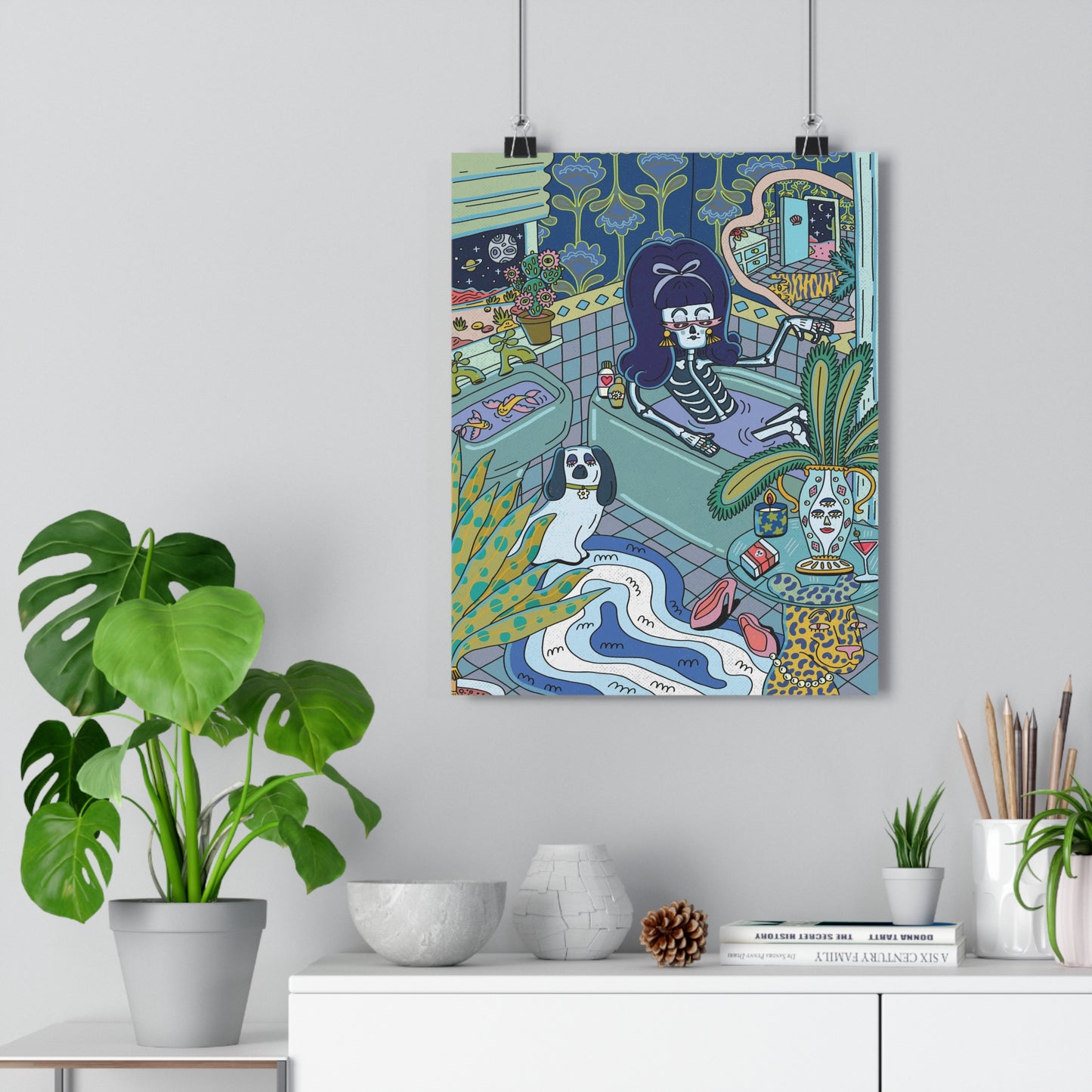 Moonlight (Illustration) — Giclée Art Print