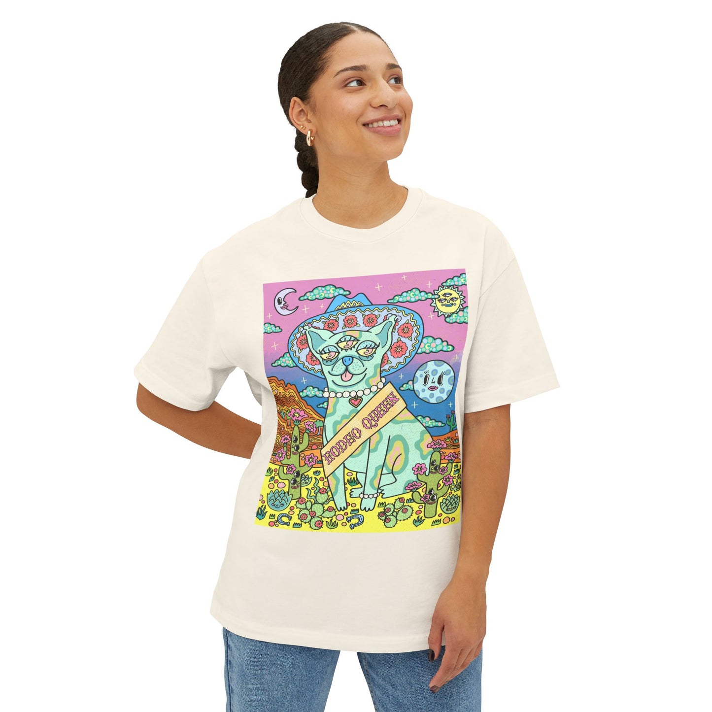 Rodeo Queen - Unisex Oversized Boxy Tee